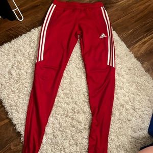 Red Joggers from Adidas